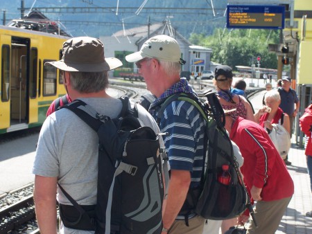 Grindelwald Grund om te vertrekken naar de Eiger Trial